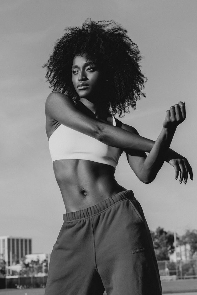 Nura Muhammad, movement coach and founder of NuraMoves